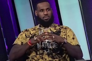 老詹此前：我赢得NBA史上最难两冠，逆转73胜勇士和园区冠军！